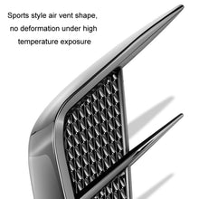 Load image into Gallery viewer, Universal Car Fender Soft Glue Decorative Car Stickers, Bright Black, Carbon Fiber