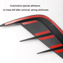 Load image into Gallery viewer, Universal Car Fender Soft Glue Decorative Car Stickers, Bright Black, Carbon Fiber