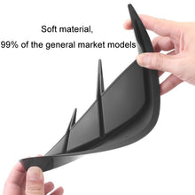 Load image into Gallery viewer, Universal Car Fender Soft Glue Decorative Car Stickers, Bright Black, Carbon Fiber