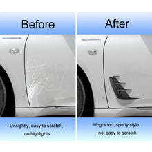Load image into Gallery viewer, Universal Car Fender Soft Glue Decorative Car Stickers, Bright Black, Carbon Fiber