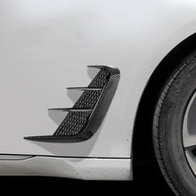 Load image into Gallery viewer, Universal Car Fender Soft Glue Decorative Car Stickers, Bright Black, Carbon Fiber