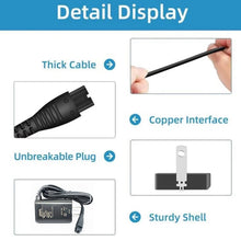 Load image into Gallery viewer, 4.8V Charger For Panasonic Electric Shaver RE7-87 / ESLV50 / ESLV54 / ESRT34 / ESLT20, US Plug, 4.8V 1.25A US Plug