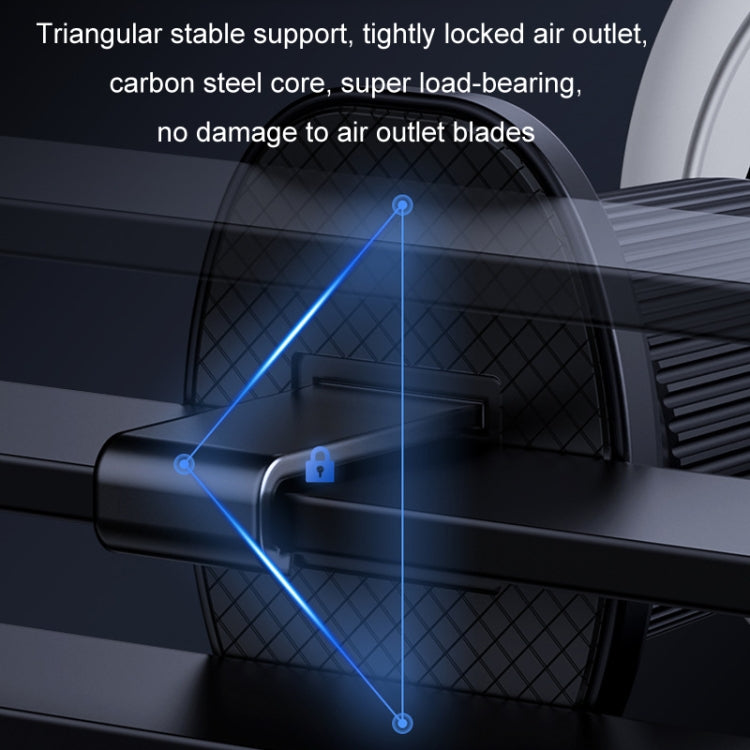 Car Wireless Magnetic Atmosphere Light Mobile Phone Holder