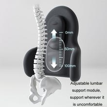 Load image into Gallery viewer, Multifunctional Car Memory Foam Adjustable Lumbar Support, Classic Black, Classic Gray, Classic Coffee, Classic Dark Blue, Classic Orange, Classic Pink, Classic Rose Red
