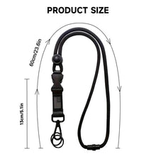 Load image into Gallery viewer, Heavy Duty Badge ID Lanyard Buckle Student Teacher Doctor Hook