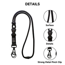 Load image into Gallery viewer, Heavy Duty Badge ID Lanyard Buckle Student Teacher Doctor Hook
