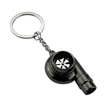 Load image into Gallery viewer, Car Tuning Accessories Turbo Keychain Decorative Pendant, Large Black, Large Gold, Large Bronze, Small Black, Small Gold, Small Green Antique