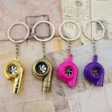 Load image into Gallery viewer, Car Tuning Accessories Turbo Keychain Decorative Pendant, Large Black, Large Gold, Large Bronze, Small Black, Small Gold, Small Green Antique