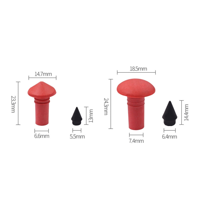 Motorcycle Electric Vehicle Tire Repair Rubber Mushroom Nail Tire Repair Tools, 90pairs /Pack S, 90pairs /Pack L