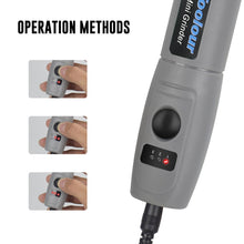 Load image into Gallery viewer, Mini Electric Grinder Micro Grinding Pen DIY Small Carving Tools, EU Plug Red, EU Plug Green, EU Plug Gray
