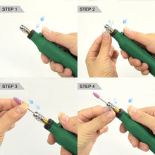 Load image into Gallery viewer, Mini Electric Grinder Micro Grinding Pen DIY Small Carving Tools, EU Plug Red, EU Plug Green, EU Plug Gray