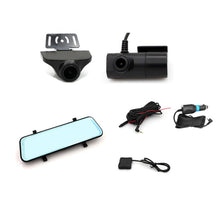 Load image into Gallery viewer, Car HD WIFI Interconnected Triple Camera Driving Recorder, With GPS, WIFI Interconnection, With Right Blind Spot System
