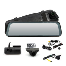 Load image into Gallery viewer, Car HD WIFI Interconnected Triple Camera Driving Recorder, With GPS, WIFI Interconnection, With Right Blind Spot System
