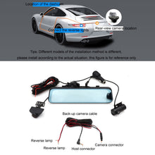 Load image into Gallery viewer, Car HD WIFI Interconnected Triple Camera Driving Recorder, With GPS, WIFI Interconnection, With Right Blind Spot System