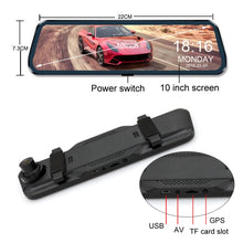 Load image into Gallery viewer, Car HD WIFI Interconnected Triple Camera Driving Recorder, With GPS, WIFI Interconnection, With Right Blind Spot System