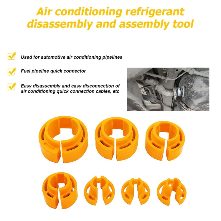 Car Air Conditioning Pipe Removal Tools Set Fuel Pipe Quick Removal Tool, 16pcs /Box