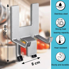 Load image into Gallery viewer, Household Stainless Steel Pot Lid Keeper With Silicone Gasket Kitchen Lid Holder