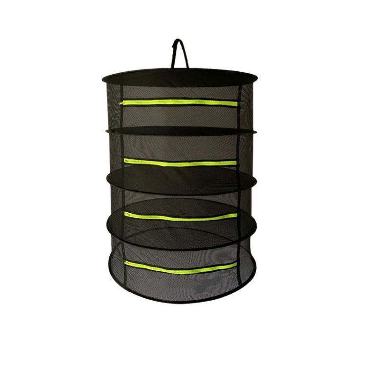 60cm Foldable Hanging Herb Plant Drying Net With Zipper