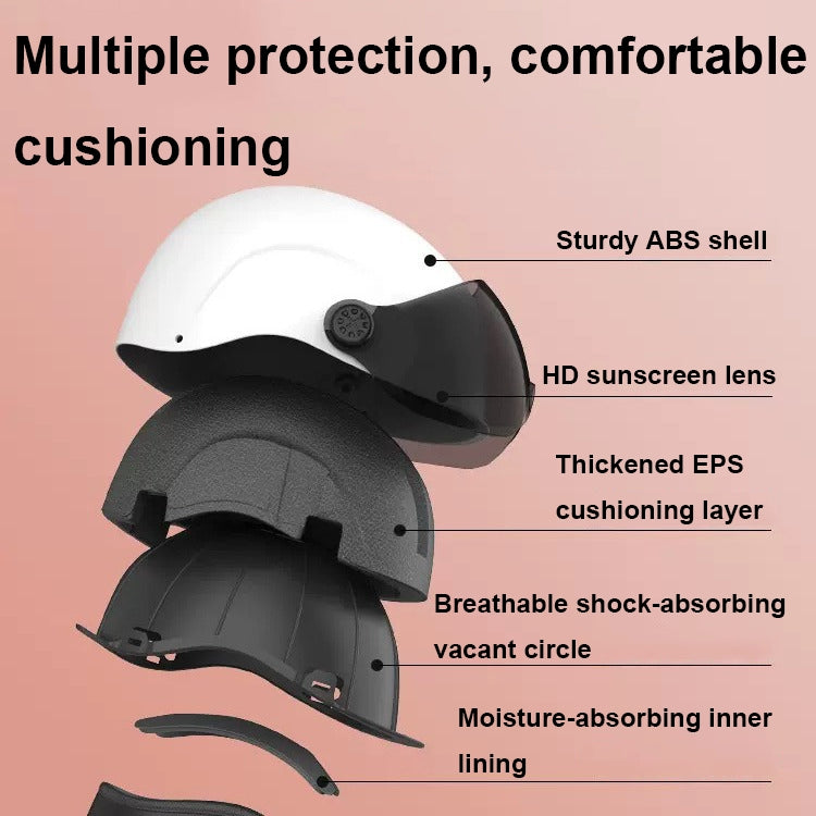 Electric Vehicle Helmet Lightweight Sun Protection Helmet