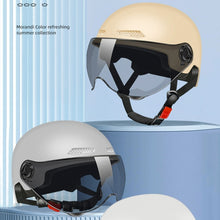 Load image into Gallery viewer, Electric Vehicle Helmet Lightweight Sun Protection Helmet