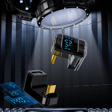 Load image into Gallery viewer, Type-C Digital Display U Type Adaptor 180 Degree Elbow 140W 4.0 Adaptor, 180 Degree Elbow