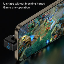 Load image into Gallery viewer, Type-C Digital Display U Type Adaptor 180 Degree Elbow 140W 4.0 Adaptor, 180 Degree Elbow