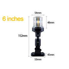 Load image into Gallery viewer, LED Adjustable Yacht Anchor Light All-around Taillight, 6 inch, 12 inch
