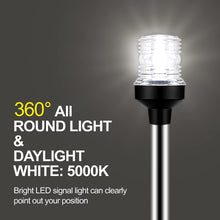 Load image into Gallery viewer, LED Adjustable Yacht Anchor Light All-around Taillight, 6 inch, 12 inch
