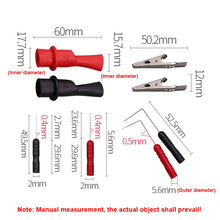 Load image into Gallery viewer, 6-in-1 Universal Multimeter Replacement Probe Kit