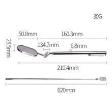 Load image into Gallery viewer, Car Universal Folding Telescopic Inspection Mirror Underbody Inspection Endoscope, Oval