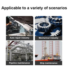 Load image into Gallery viewer, Car Universal Folding Telescopic Inspection Mirror Underbody Inspection Endoscope, Oval