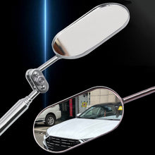 Load image into Gallery viewer, Car Universal Folding Telescopic Inspection Mirror Underbody Inspection Endoscope, Oval
