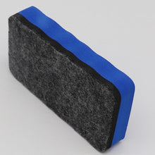 Load image into Gallery viewer, 2pcs /Pack Magnetic EVA Felt Cloth Whiteboard Eraser Rectangular Wave Edge Blackboard Eraser 10.2x5.5x2cm