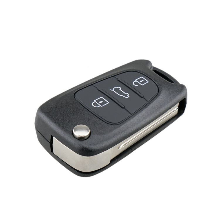 For Hyundai / Kia 3-Button Folding Car Key Shell, SUV Key, Horn Key, Sedan Hold Key