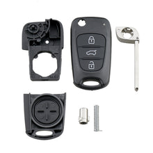 Load image into Gallery viewer, For Hyundai / Kia 3-Button Folding Car Key Shell, SUV Key, Horn Key, Sedan Hold Key