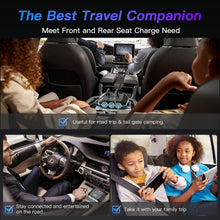 Load image into Gallery viewer, Car Cigarette Lighter One To Three With Switch Voltage Display, TR52
