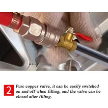 Load image into Gallery viewer, Car Tire Hand-crank Fast Inflation Rod Universal Air Filling Rod, Without Meter, With Meter