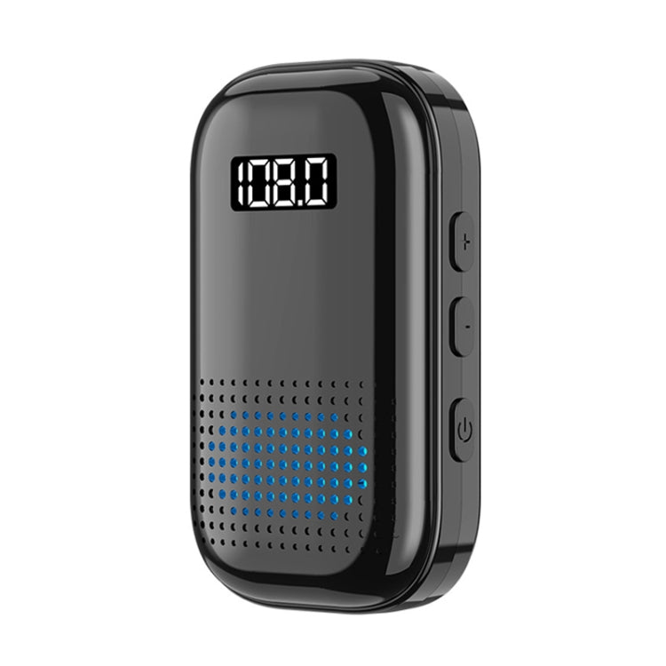 Multifunctional Clip-On Bluetooth Audio Receiver Plug In FM Radio