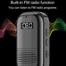 Load image into Gallery viewer, Multifunctional Clip-On Bluetooth Audio Receiver Plug In FM Radio