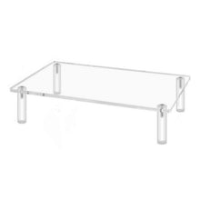 Load image into Gallery viewer, Desktop Acrylic Laptop / Printer Raised Stand, YX136