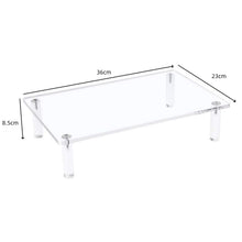 Load image into Gallery viewer, Desktop Acrylic Laptop / Printer Raised Stand, YX136