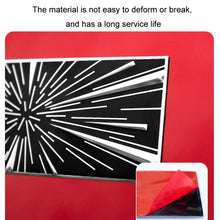 Load image into Gallery viewer, Car Sports Style Decoration Tail Label, Time Tunnel Label Metal, PLAID Tail Label Sticker