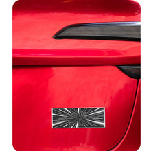Load image into Gallery viewer, Car Sports Style Decoration Tail Label, Time Tunnel Label Metal, PLAID Tail Label Sticker
