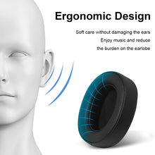 Load image into Gallery viewer, 1pair For Sony WH-1000XM5 Headphone Leather Sponge Cover Earmuffs, Beige, Dark Blue