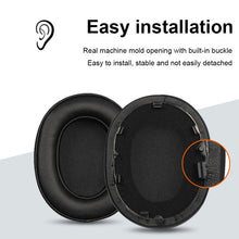 Load image into Gallery viewer, 1pair For Sony WH-1000XM5 Headphone Leather Sponge Cover Earmuffs, Beige, Dark Blue