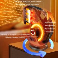 Load image into Gallery viewer, Portable Car Heater Small Fan Defogger, 12V Black, 12V Red, 24V Black, 24V Red