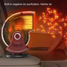 Load image into Gallery viewer, Portable Car Heater Small Fan Defogger, 12V Black, 12V Red, 24V Black, 24V Red