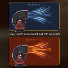 Load image into Gallery viewer, Portable Car Heater Small Fan Defogger, 12V Black, 12V Red, 24V Black, 24V Red