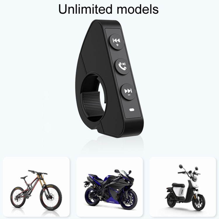 Q15 Motorcycle Riding Wireless Bluetooth Handlebar Control Phone Button Remote Controller, Q15