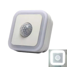 Load image into Gallery viewer, Home LED Human Auto Sensor Night Light Plug-In Wiring-Free Staircase Corridor Aisle Light, US Plug, 3W
